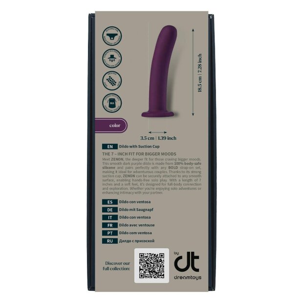 Dream Toys Zenon Dildo With Suction Cup Zenon With 6 Inch Dildo
