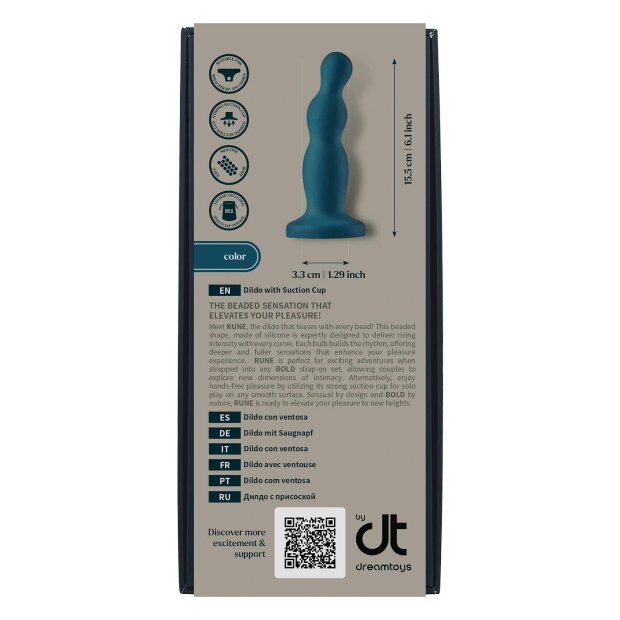 Dream Toys Rune Dildo With Suction Cup 6 Inch Dildo