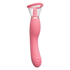 Le Wand Lick 3-1 Vibrateur double face avec stimulateur...