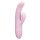 Le Wand Hither Vibrateur rabbit à mouvement oscillant Rose 23 cm