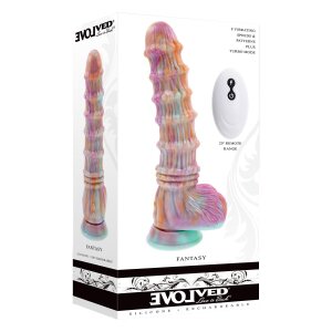 Evolved Fantasy Vibrator mit Fernbedienung Mehrfarbig...