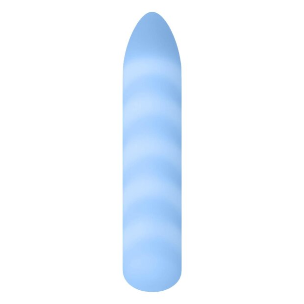 Evolved Playboy Unicorn Vibes Bullet Vibrator Blue 11.7 cm