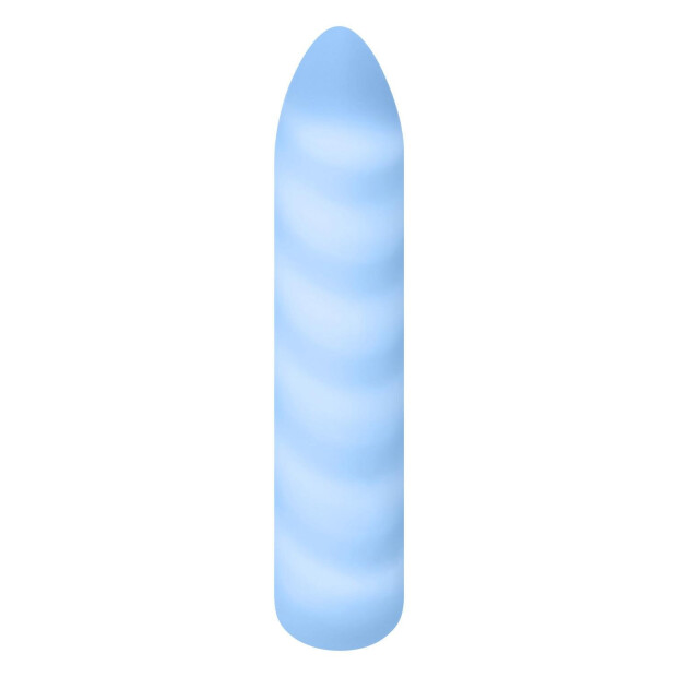 Evolved Playboy Unicorn Vibes Bullet Vibrator Blue 11.7 cm