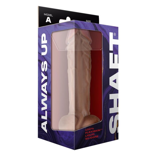 Shaft Modell A Realistischer Dildo mit Hoden Beige 26.7 cm