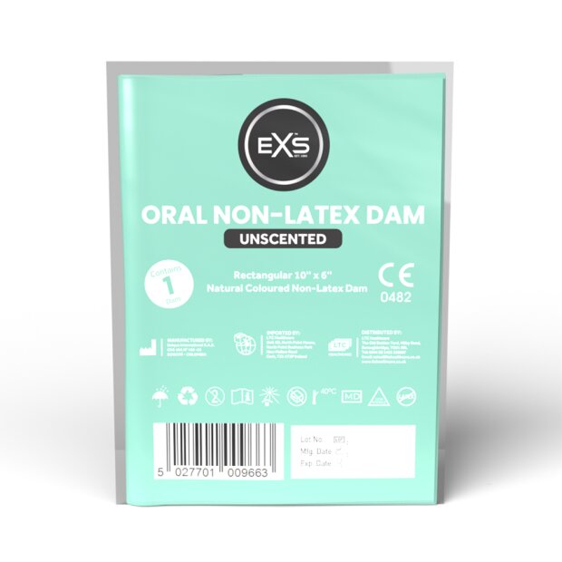 EXS Condoms Non-Latex Oral Dam