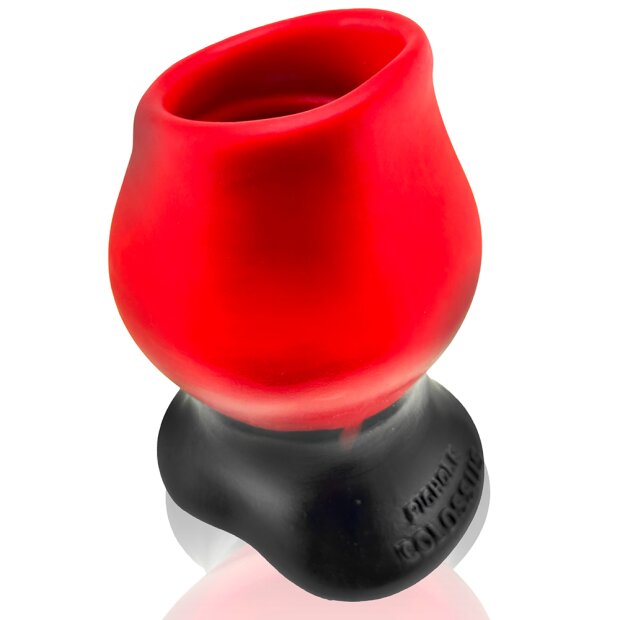 Oxballs COLOSSUS Pighole Tunnel Plug XXXXL Red Lava