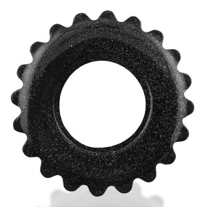 Oxballs PLUSHY Cockring Black Mica