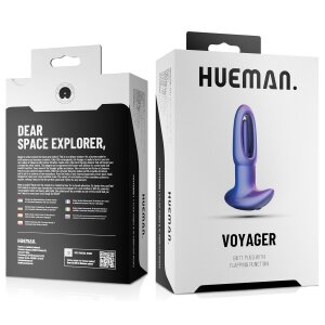 HUEMAN Vibrant Voyager Vibrating Anal Plug