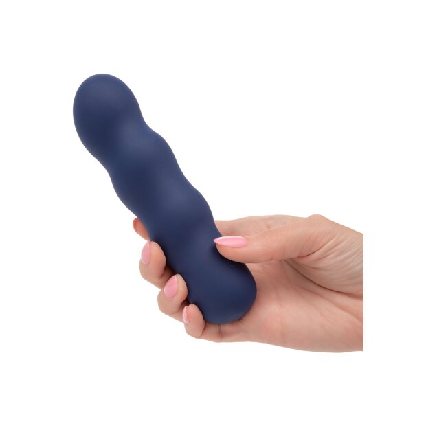 CalExotics Satin Swirl G Vibrator Blue 15.3 cm Ø 3.8 cm