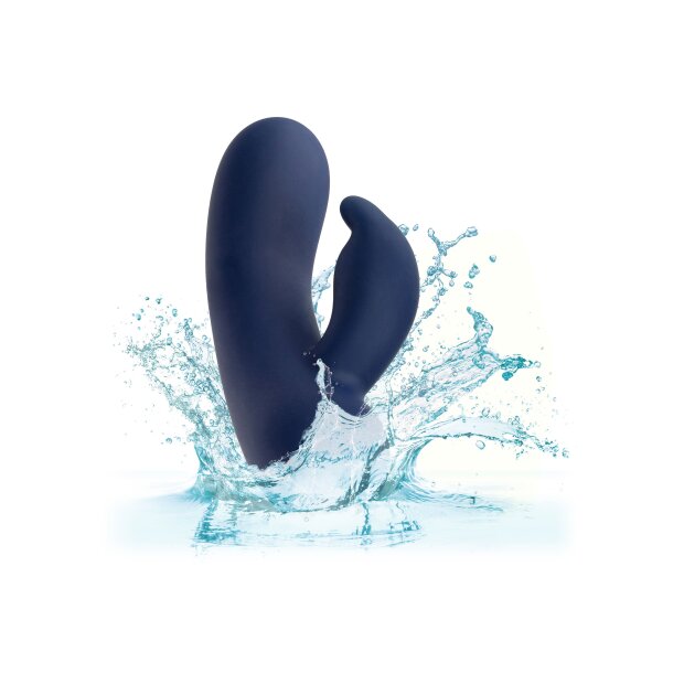 CalExotics Silk Bunny Vibrator Blue 16.5 cm Ø 3.8 cm