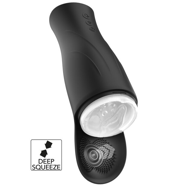 Hidden Desire Fusion X Deep Squeeze Nutbuster Masturbateur Triple Noir