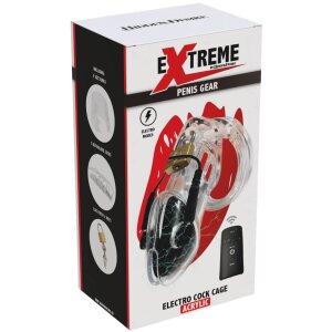 Hidden Desire Extreme Elektro Peniskäfig mit Schloss...