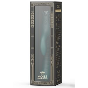 ZALO Mose 2 Rabbit-Vibrator mit Stoßfunktion Grün