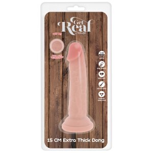 TOYJOY Deluxe Dual Density Thick Dildo 15 cm