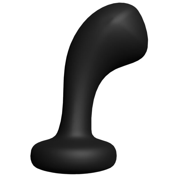 Hidden Desire Extreme Bullshead Power Anal Plug mit Vibration Schwarz Ø 4,5 cm