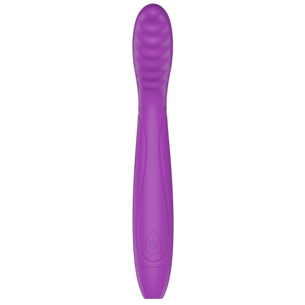She.E.O. Tapping G-Spot Vibrator Purple 18 cm
