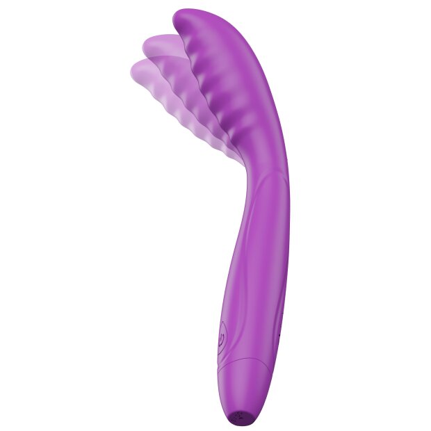 She.E.O. Tapping G-Spot Vibrator Purple 18 cm