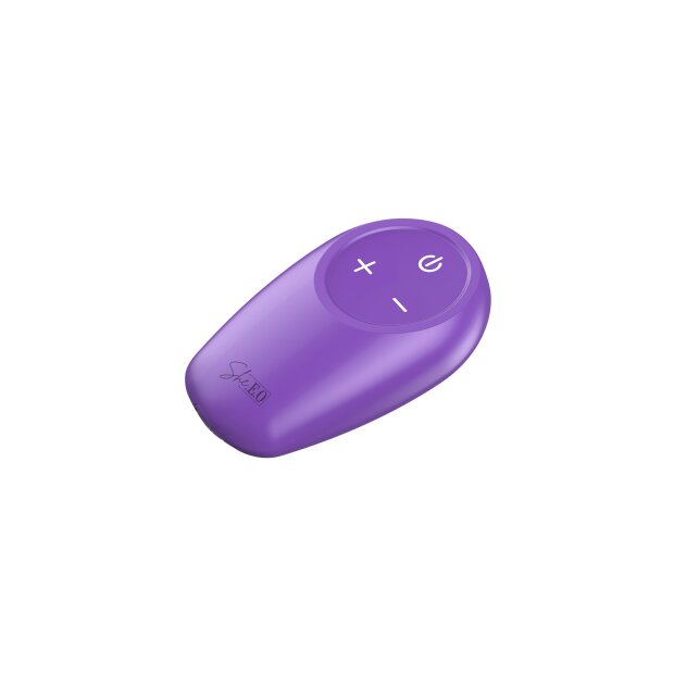 She.E.O. Anal Stimulator Vibrator Purple Ø 2 cm