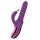 She.E.O. Swirl Thrusting Rabbit Vibrator Purple 26 cm