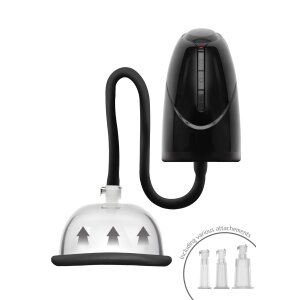 She.E.O. Vacuum Vagina & Clitoral Automatic Pump Black