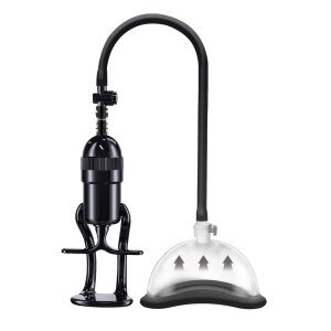 She.E.O. Vacuum Vagina Pleasure Pump Black Ø 8 cm