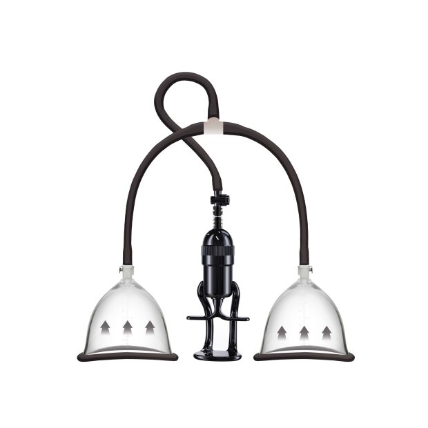 She.E.O. Vacuum Breast Pleasure Pump Black S-M Ø 10 cm