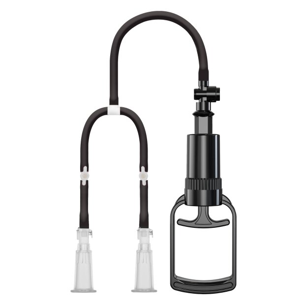 She.E.O. Vacuum Nipple Pleasure Pump Black S-M Ø 3 cm