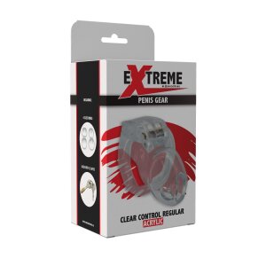 Hidden Desire Clear Control Cock Cage Regular