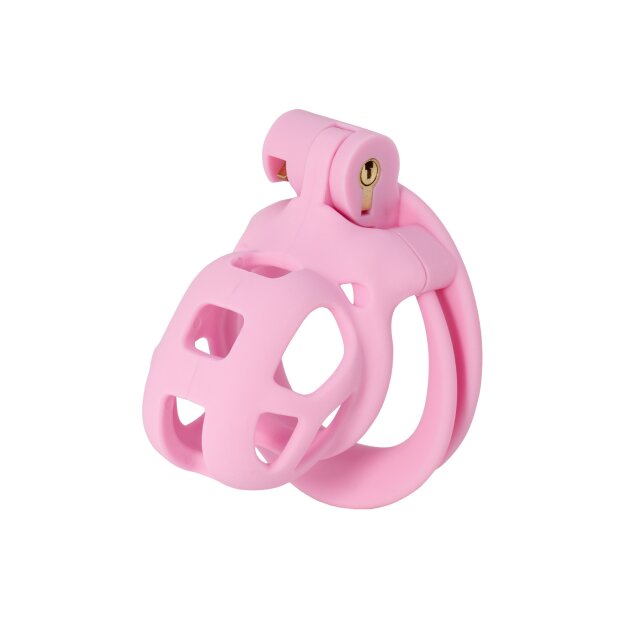 Hidden Desire Penis Prison Cock Cage X-Short Rosa