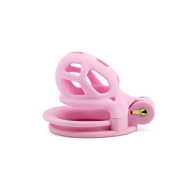 Hidden Desire Penis Prison Cock Cage X-Short Rosa