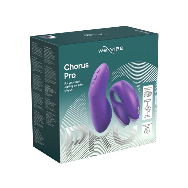 WE-VIBE Chorus Pro Couple Vibrator Purple