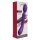 She.E.O. Dual-Sided Massaging Vibrating Wand Purple 24 cm Ø 4.3 cm