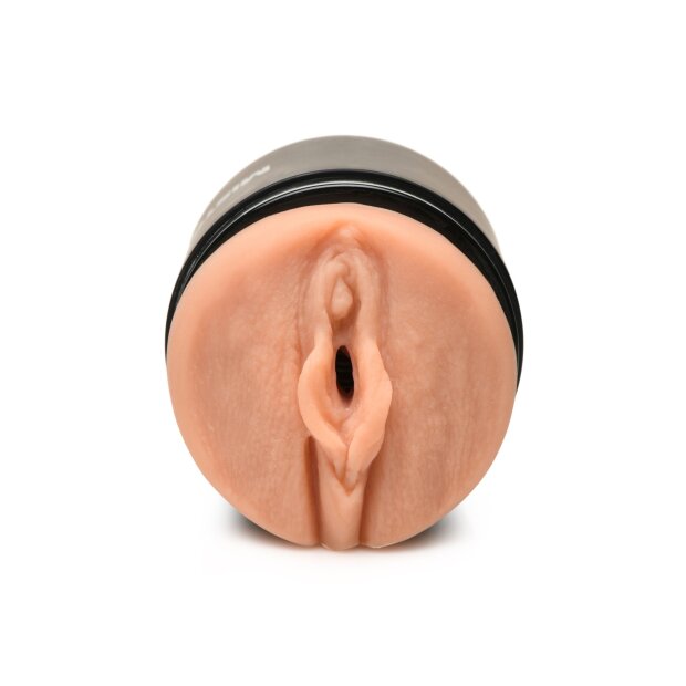 XR Brands Double Shot Mini Ass and Vagina Masturbator Beige