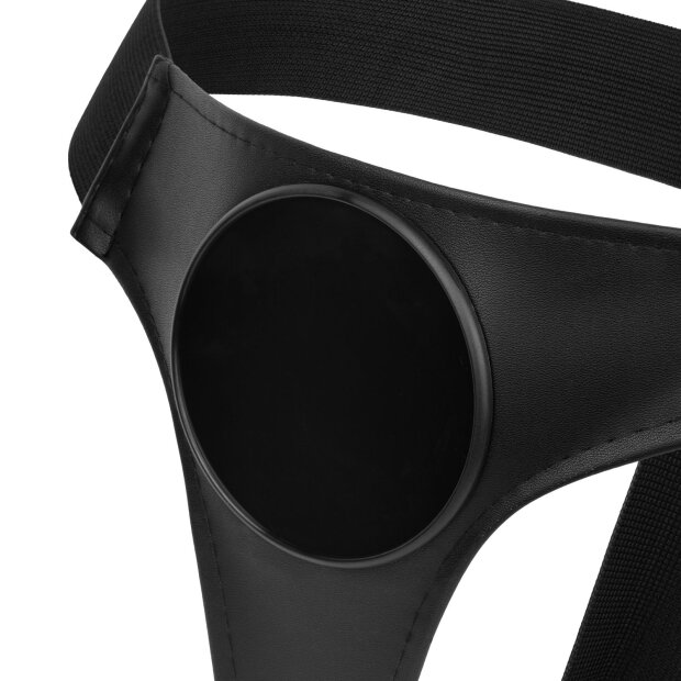 Easytoys Harness mit Saugnapf Schwarz One Size