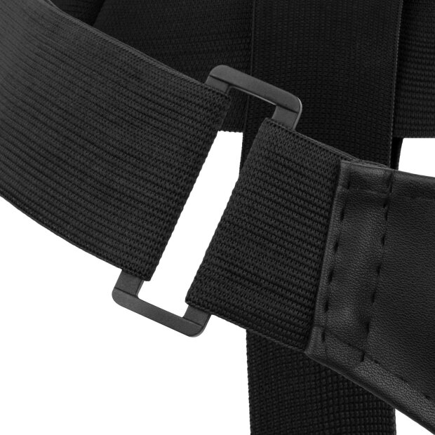 Easytoys Harness mit Saugnapf Schwarz One Size