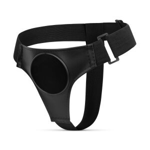 Easytoys Harness mit Saugnapf Schwarz One Size