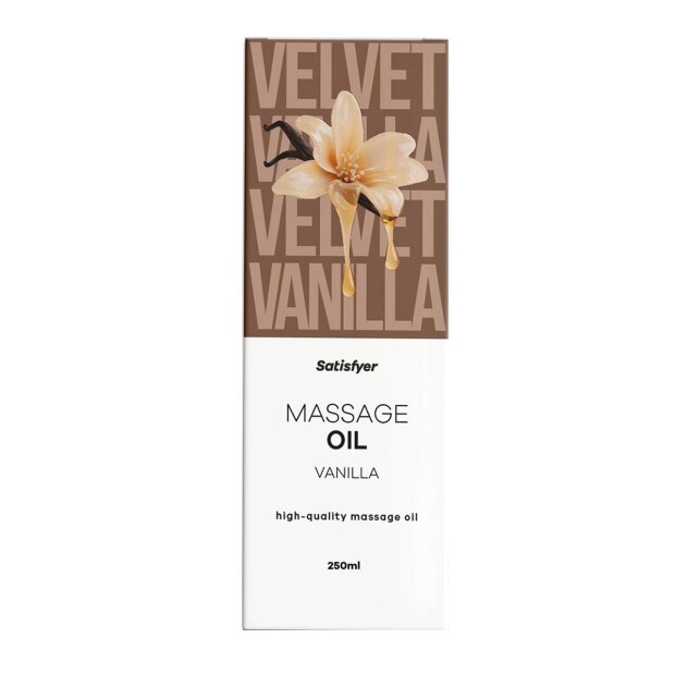 SATISFYER Massageöl Vanilla 250 ml