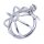 Malesation Chastity Cage 50 Silber 4,8 cm Ø 5 cm