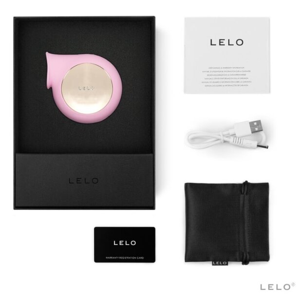 LELO Sila Clitoris Wave Stimulator Rose