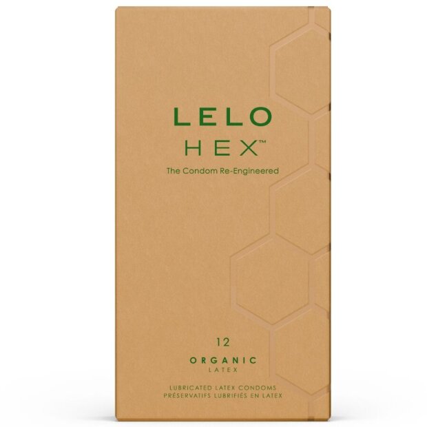 LELO Hex Organic Condom Box 12 Units