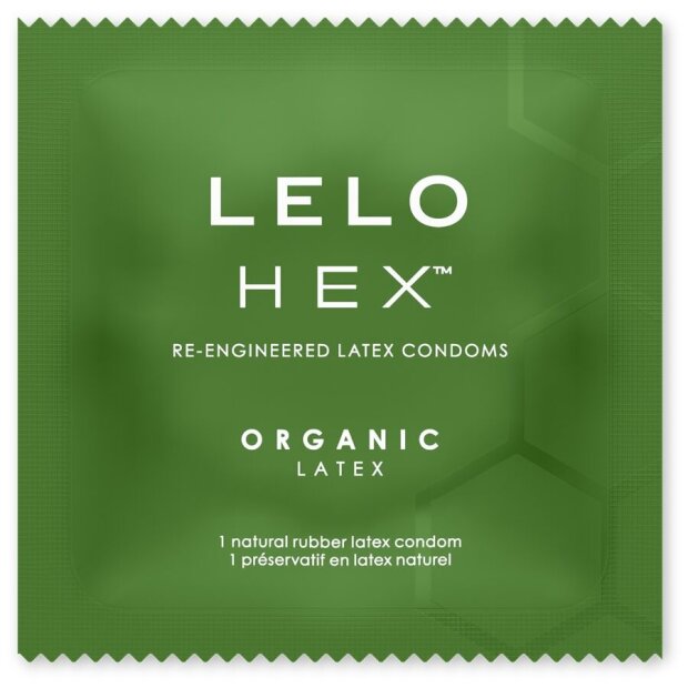 LELO Hex Organic Condom Box 12 Units