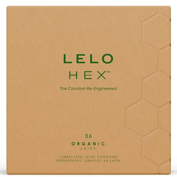 LELO Hex Organic Condom Box 36 Unités