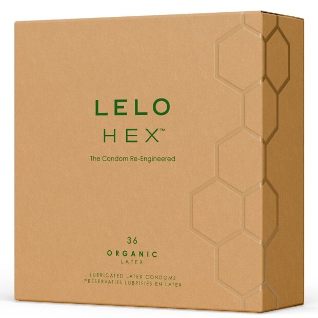 LELO Hex Organic Condom Box 36 Unités