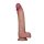 LoveToy Vibrating Sliding Skin Pro II with remote control 10"/ 25 cm Nude