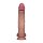 LoveToy Vibrating Sliding Skin Pro II with remote control 10"/ 25 cm Nude