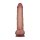 LoveToy Vibrating Sliding Skin Pro II with remote control 10"/ 25 cm Nude
