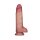 LoveToy Vibrating Sliding Skin Pro II with remote control - 8,5" / 22 cm Nude