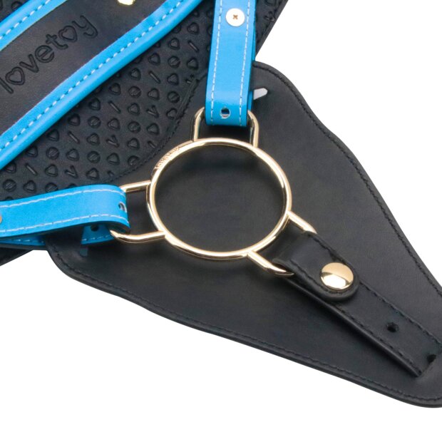 LoveToy Ingen Vibrating Enhanced Strap-on Set 9,5"/ 24 cm Size XS/S/M Nude