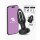 INTOYOU Zack Anal Plug with Flipping Tongue  (with App Control) Black