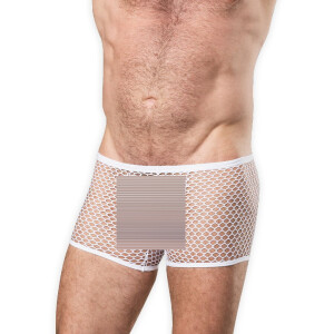 Amorable Mesh Shorts White S-M